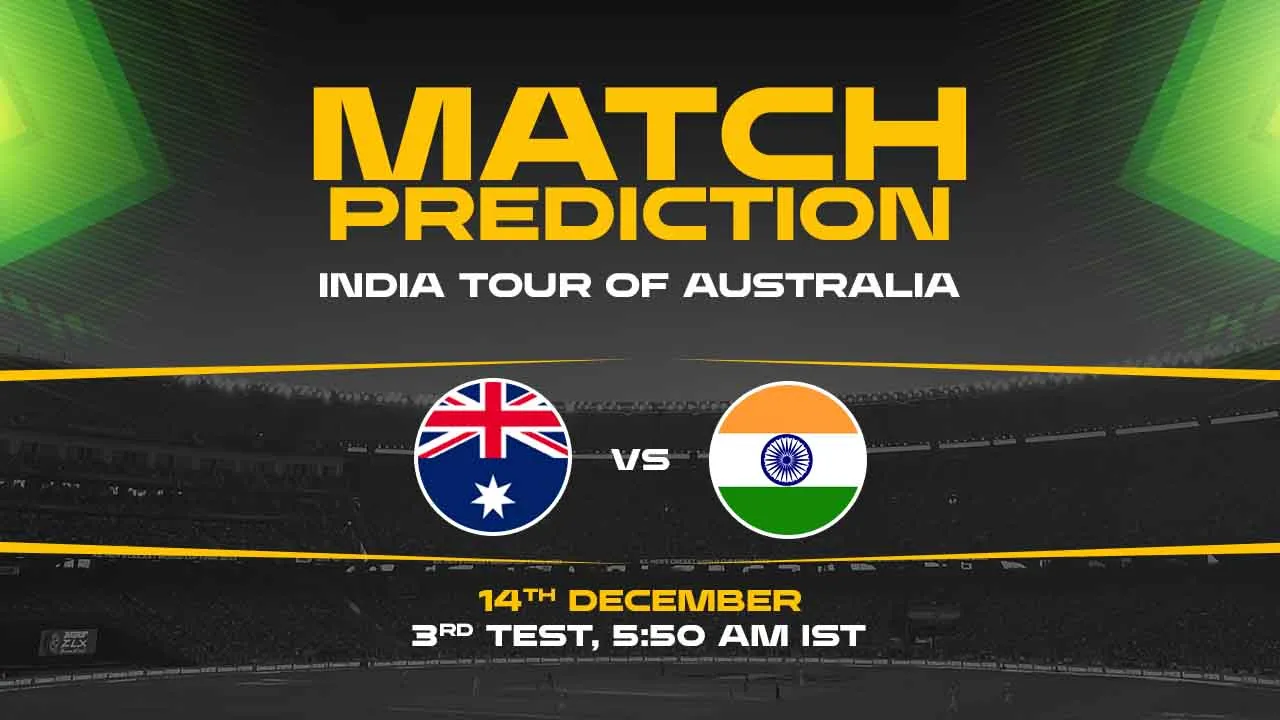 BorderGavaskar Trophy 2024 AUS vs IND 3rd Test, Match Prediction Who